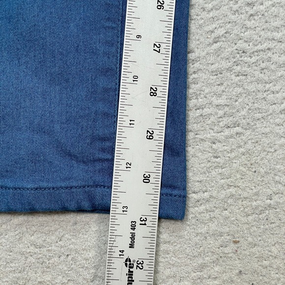 Blue Delta Jeans Men's Size 30X31 Blue Denim 5 Pocket Custom Made Stretch - Picture 7 of 11